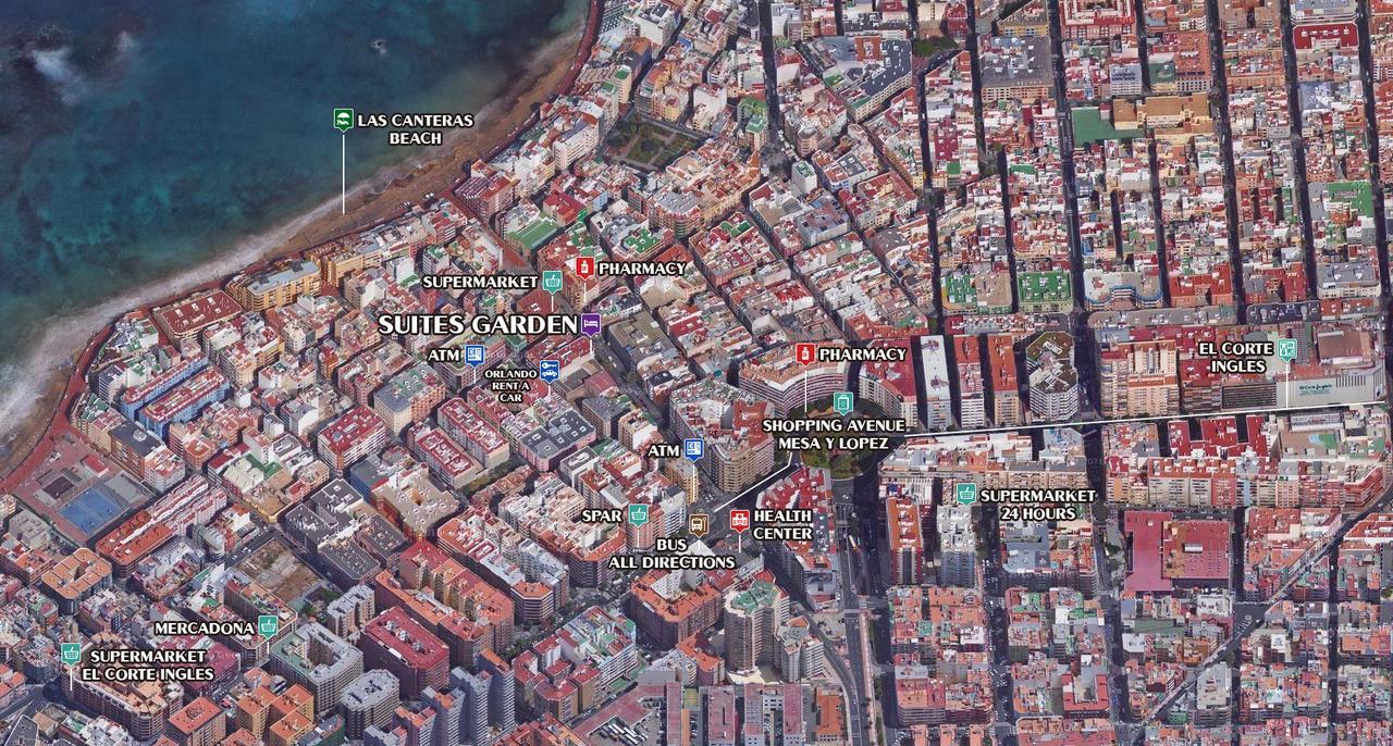 Suites Garden Loft Munch Las Palmas de Gran Canaria Dış mekan fotoğraf
